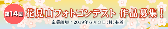 第14回花見山フォトコンテスト作品募集